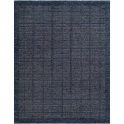 Munchen Hand Knotted Wool Area Rug in Beige