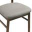 Chaise d'appoint rembourrée en bois massif Willow (ensemble de 2)-121600696