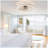 Ceiling Fan With Lights Dimmable LED