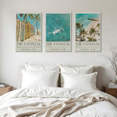 3 Piece Wrapped Canvas Print