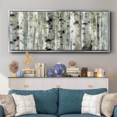 Birch III- Framed Canvas