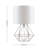 Butera 40Cm Table Lamp Set-30875676-30875680