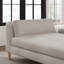 Méridienne moderne rembourrée avec banc et coussins décoratifs Modern-1095173018