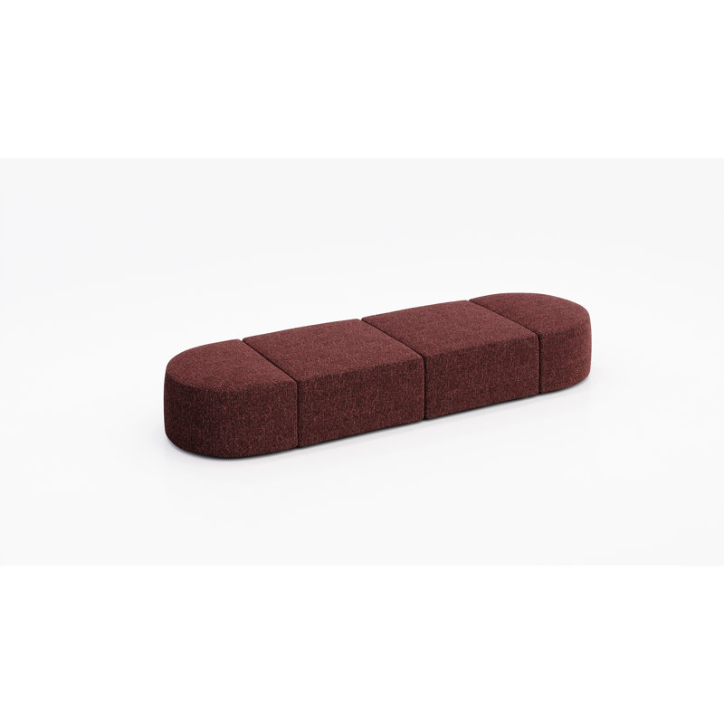 Siège modulaire pour 4 personnes - Tissu, Chardonneret