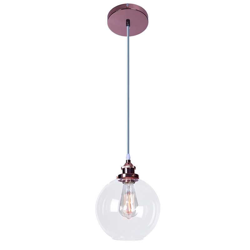 Luminaire sphère suspendu 1 lumières simple Donalson