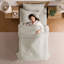 Ensemble d'édredon en microfibre 5 pièces avec draps-124666886-124666901