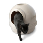 Maru Plastic Enclosed Litter Box