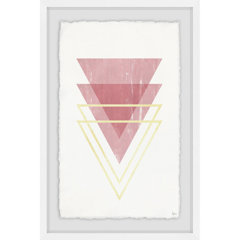 Descent Into Gold by Eyre Tarney - Single Picture Frame Print, 30 cm H x 20 cm W x 4 cm D