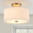Pelayo Polyester Semi Flush Mount-169173995-169173997