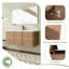 Ensemble de meuble-lavabo simple 48 po avec plateau en résine et portes à fermeture en douceur 48 po-1467847447
