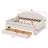 Modern Upholstered Daybed, LED Belt Trundle and Storage Drawers-129458349