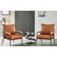 Fauteuil capitonné large de 24 po Barthelmess