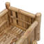  Jardinière de jardin avec support 19,69 po x 14,96 po x 44,88 po Naturel-1065160933