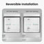 Semi-Frameless Double Sliding Tub Door-119432122