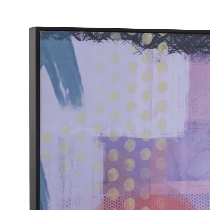 Pink Dust Abstract Print