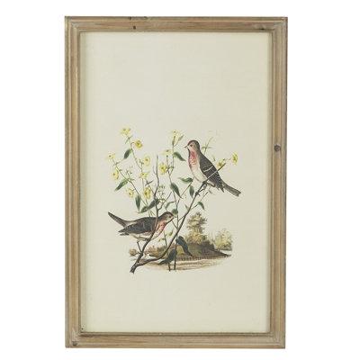 Nature Framed Bird Art, 15.5X23.5", Add Elegance To Your Home 4 Art , Versatile Decor Option