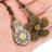 Ceiling Fan Pull Chains 12" with Decorative Pendant Extension (Set of 6)-95000318