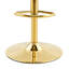 Tabouret de comptoir pivotant rembourré Vesta-752137891-752137889