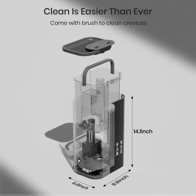 Top Fill 5L Large Room Smart Humidifier, Gray