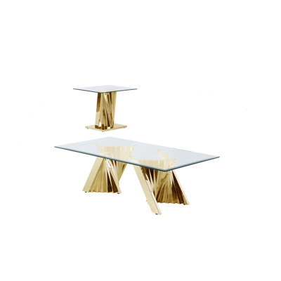 Ensemble de tables basses 2 pièces Manigault