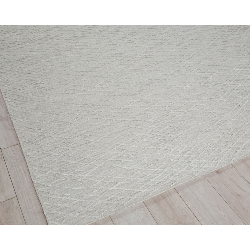 Crescendo Handmade Geometric Area Rug, Rectangle 14' x 18'