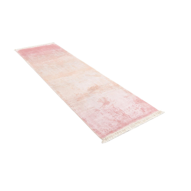 Tapis de couloir saumon clair Osborne