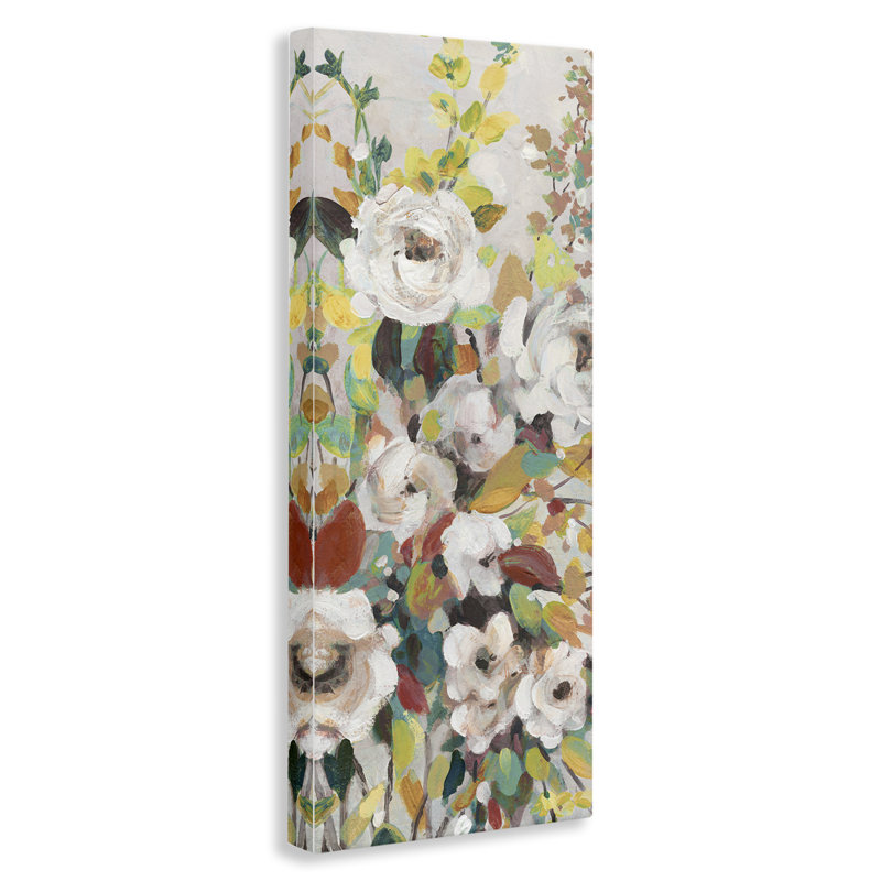  Art mural sur toile Blooming Roses Array par Carol Robinson, H 24 po x l 10 po