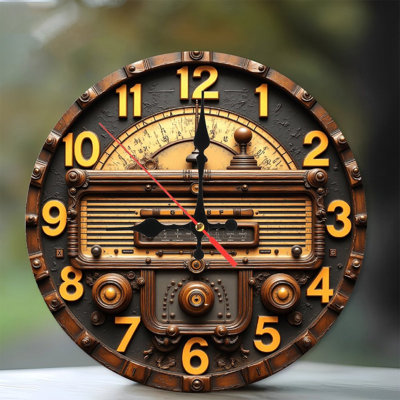 Horloge murale rétro vintage