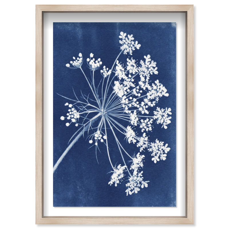Queen Lace Print by Oliver Gal, 17.5"H x 25.5"W, Natural Oak Shadowbox