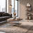 Arignote Modern Solid Wood Coffee Table with Tempered Glass Sides and Shelf 29.53" W