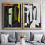 Arches Espagnoles - ensemble de 2 reproductions d'art sur toile encadrées-783797458-783797459