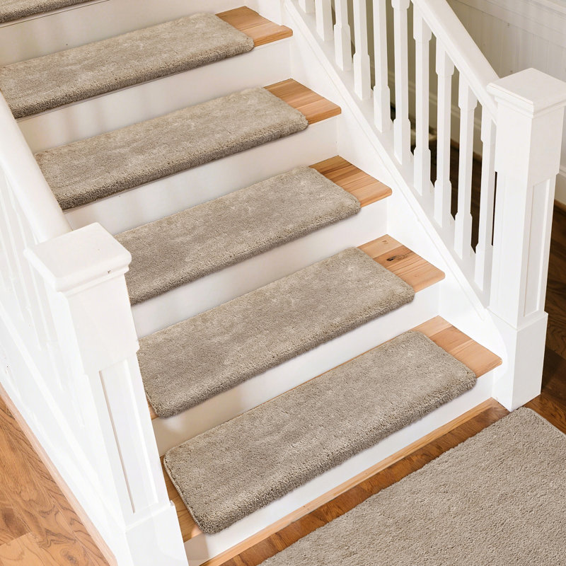 Tapis d'escalier Monterey, Gris crème