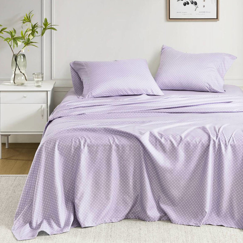 Ensemble de literie très grand taupe - édredon, draps, preuve, 100%