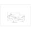 Fauteuil club en cuir véritable Daye-26164623