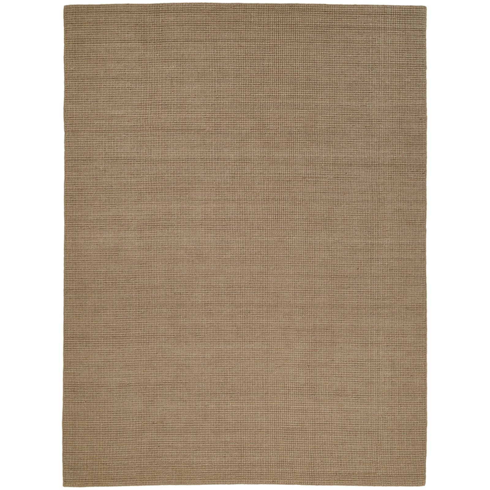 Hand-Loomed Wool Rug, Rectangle 7'9" x 9'9", Sand