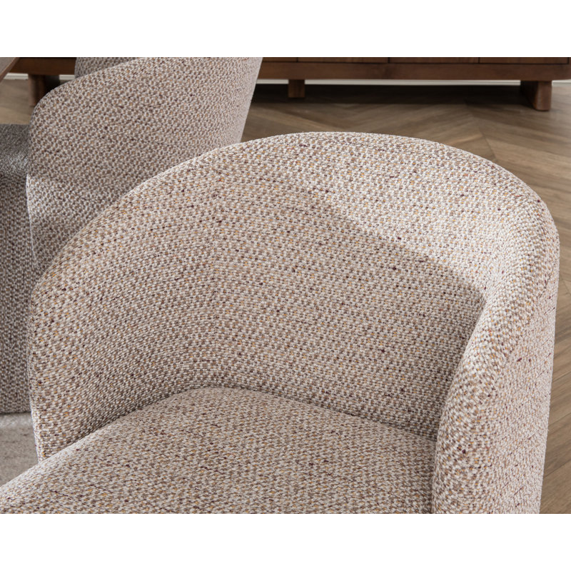 Halstead Upholstered Arm Chair, Gold