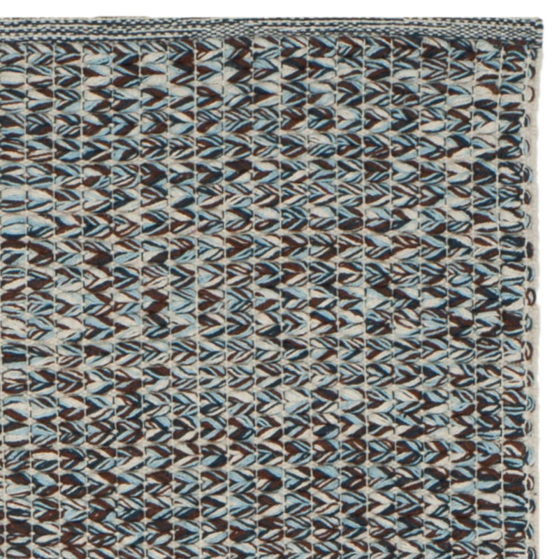 Haqeem Hand Woven Cotton Solid Color Rug, Runner 2'3" x 7'