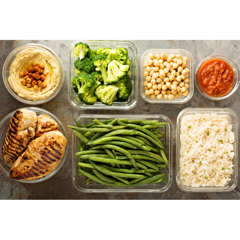 Meal Prep by VeselovaElena - Wrapped Canvas Print, 30cm H x 46cm W
