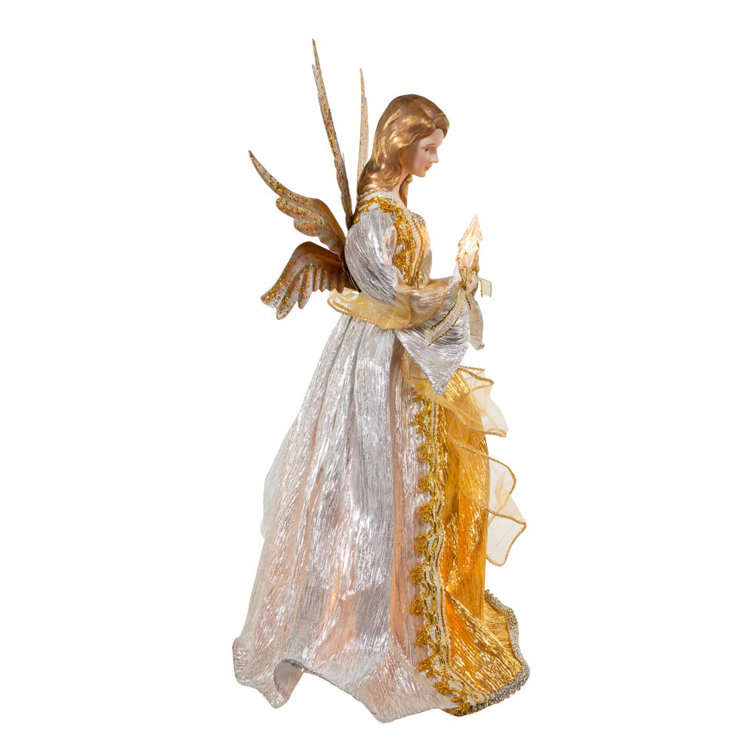 Fabric People Tree Topper - Lighted