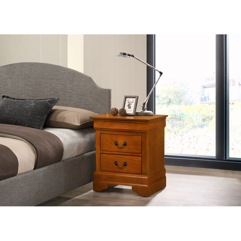 Jeffreys 21'' W Nightstand, Oak