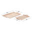 Ensemble de 2 tables basses Alease