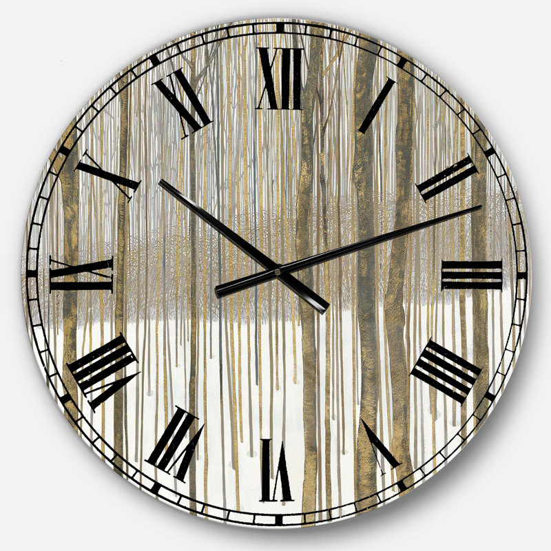 Swigart Farmhouse Wall Clock, Medium