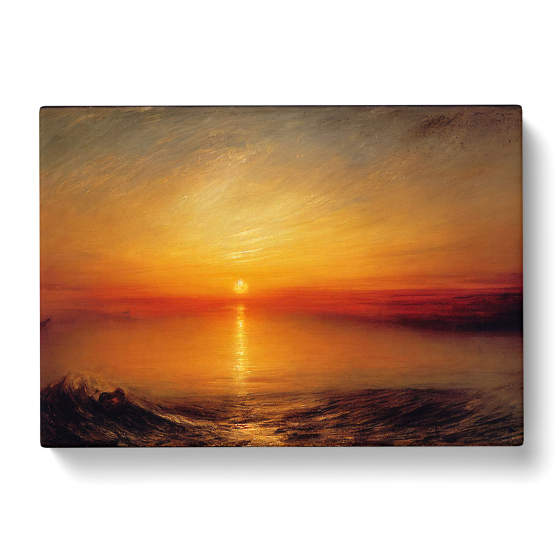 Magnificent Sunrise - Wrapped Canvas, 35cm H x 50cm W x 3cm D