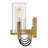 Ryden 4-Light Bath Vanity Fixture with Clear Cylindrical Shades-258995090