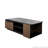 Extendable Coffee Table, Length Adjustable Wood Coffee Table with 2 Storage Drawers
