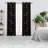Gold Star Foil Print Room Darkening Thermal Insulated Grommet Curtain Panels (Set Of 2)-1491217691-1491217693