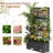 24 X 9 X 44.5 In.Small-Space Iron Planter Box With Trellis