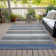 Machine Washable Indoor/Outdoor Cinead ACN1703 Denim Rug