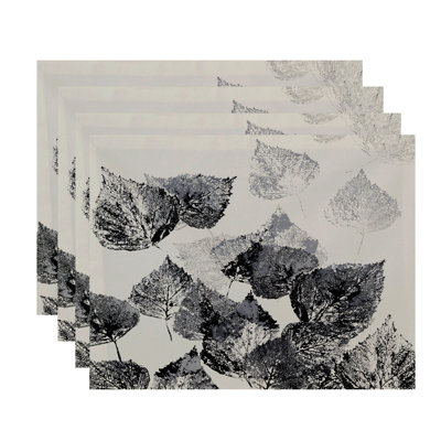 Lenard Polyester Floral Rectangle Placemat