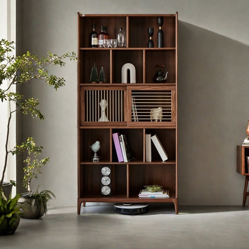 Bibliothèque simple de style italien